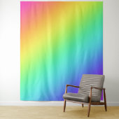 Helle Regenbogenfarben Tapestry Wandteppich (Beispiel)