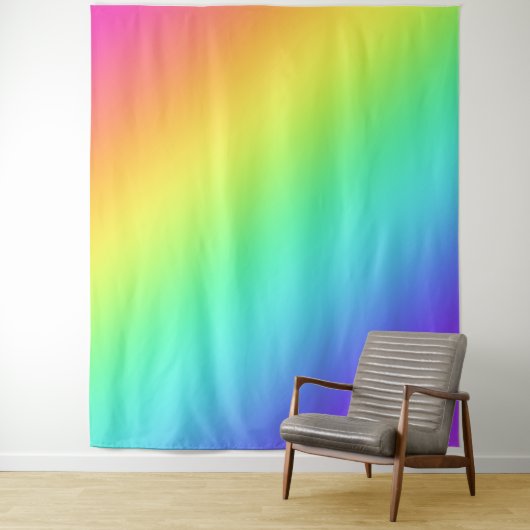 Helle Regenbogenfarben Tapestry Wandteppich (Beispiel)