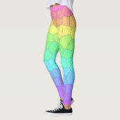 Helle Regenbogenskala Leggings (Links)