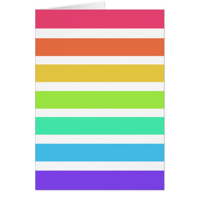 Helle Regenbogenstreifen (Vorne)