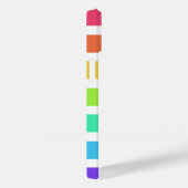 Helle Regenbogenstreifen Case-Mate iPhone Gehäuse Hülle (Rückseite / Rechts)