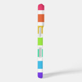 Helle Regenbogenstreifen Case-Mate iPhone Gehäuse Hülle (Rückseite / Rechts)