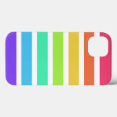 Helle Regenbogenstreifen Case-Mate iPhone Gehäuse Hülle (Rückseite (Horizontal))