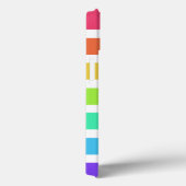 Helle Regenbogenstreifen Case-Mate iPhone Gehäuse Hülle (Rückseite / Rechts)
