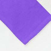 Helle Regenbogenstreifen Fleecedecke (Ecke)