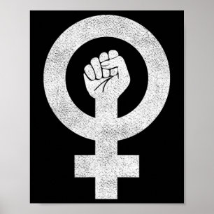 Helle Residenz Fist Feminist - Gleichstellung der Poster