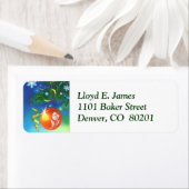 Helle Retro Weihnachtsbrillen Rücksendeadresse Eti (Insitu)