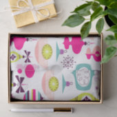 Helle Retro Weihnachtsverzierungen Seidenpapier (Geschenk)