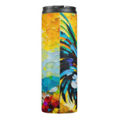 Helle Rooster Thermosbecher (Rückseite)