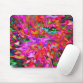 Helle rosa abstrakte Mausunterlage Mousepad (Mit Mouse)