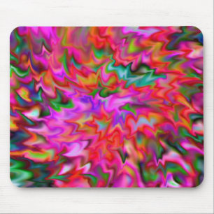 Helle rosa abstrakte Mausunterlage Mousepad