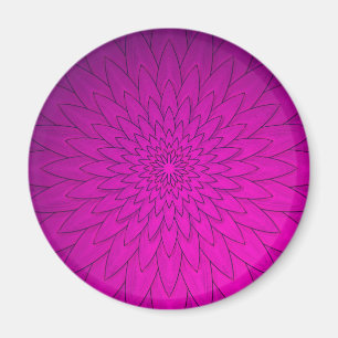 Helle rosa Blume Magnet