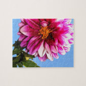 Helle rosa Blume Puzzle (Horizontal)