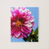Helle rosa Blume Puzzle (Vertikal)
