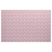 Helle rosa Flamingos auf Blau Stoff (Yard (91,4 cm))
