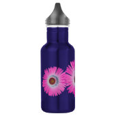 Helle rosa Gerber Gänseblümchen-Blume in der Trinkflasche (Links)
