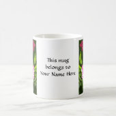 Helle rosa Rosen-Blumenphotographie Kaffeetasse (Mittel)