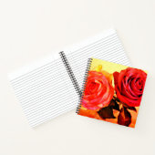 Helle Rose Notizblock (Innenseite)