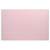 Helle Rose Rosa Weißes Korkat Quatrefolienmuster Stoff (Fat Quarter (45,7 x 55,9 cm))