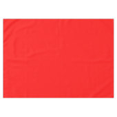 Helle Rot-Solid-Farbe Tischdecke (Vorderseite (Horizontal))