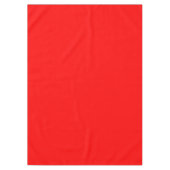 Helle Rot-Solid-Farbe Tischdecke (Vorderseite)