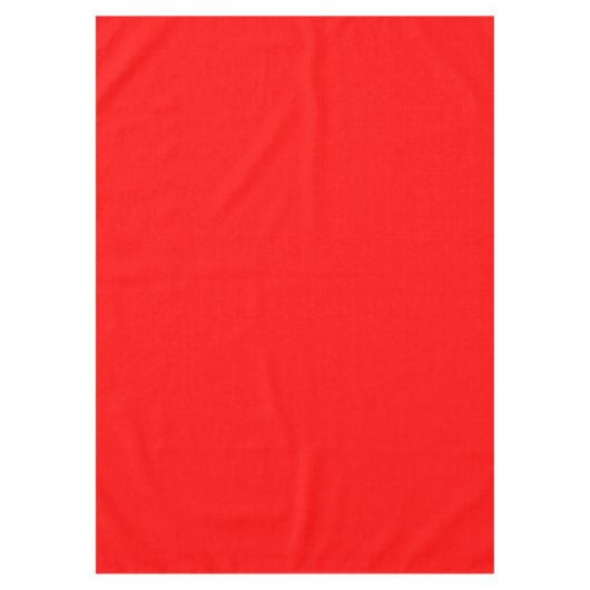 Helle Rot-Solid-Farbe Tischdecke (Vorderseite)