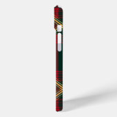 HELLE, ROTE GOLD-CHRISTMAS KARIERTES PATTER Case-Mate iPhone HÜLLE (Rückseite / Links)