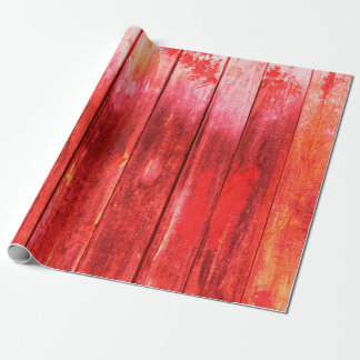 Helle rote Holzplankenwandstruktur. Holzkstruktur Geschenkpapier