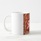 Helle rote Katzen (von Louis Wain) Kaffeetasse (Links)