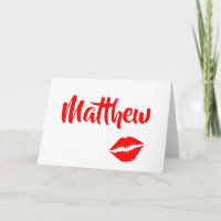 Helle Rote Romantische Lippen