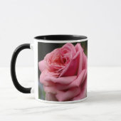 Helle Rote Rose Blume Schöne Blumenpracht Tasse (Links)