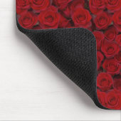 Helle Rote Rosen Mousepad (Ecke)
