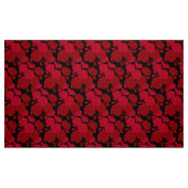 helle rote Rosen, Stoff (Fat Quarter (45,7 x 55,9 cm))