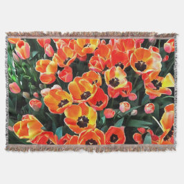 Helle Rote Tulips von Istanbul Decke