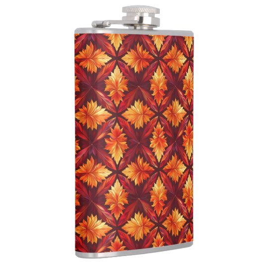 HELLE ROTE UND ORANGE FALL AUTUMNSTÜCKE FLACHMANN (Rechts)