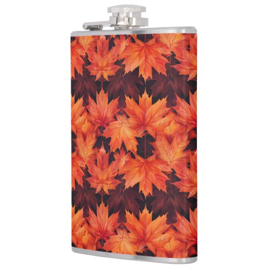 HELLE ROTE UND ORANGE FALL AUTUMNSTÜCKE FLACHMANN (Links)