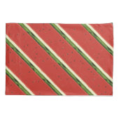 Helle Rote Wasserfarbe Wassermelone Pillowcase Kissenbezug (Rückseite)