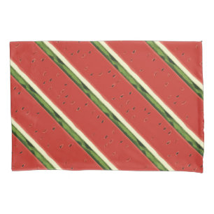 Helle Rote Wasserfarbe Wassermelone Pillowcase Kissenbezug