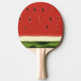 Helle Rote Wasserfarbe Wassermelone Ping Pong Padd Tischtennis Schläger
