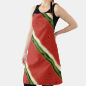 Helle Rote Wasserfarbe Wassermelone Schürze drucke (InSitu)