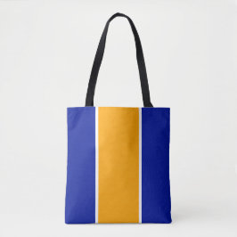 Helle Royal Blue Yellow Nautical Stripes Tasche