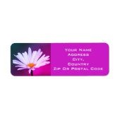 Helle Rücksendeadressen-Aufkleber (Vorne)