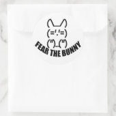 Helle Rundkleber x 6 Runder Aufkleber (Tasche)