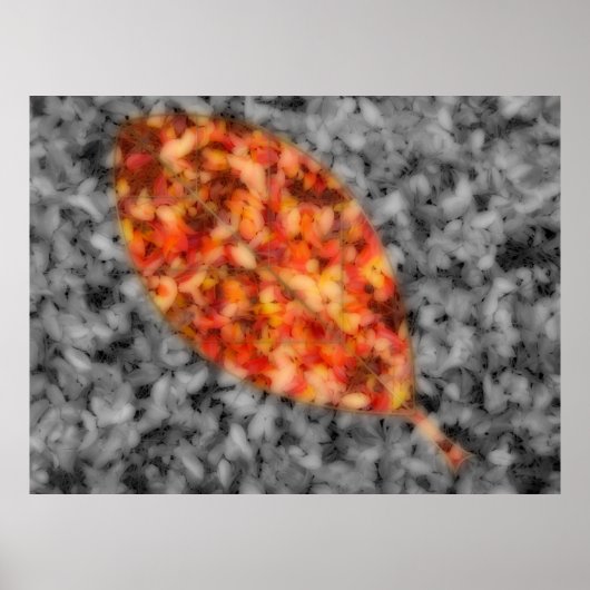 Helle Schatten drucken Poster (Vorne)