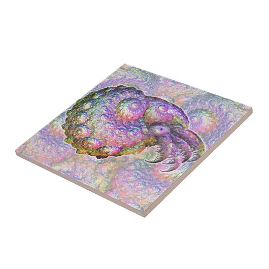 Helle schillernde fliese (Seite)