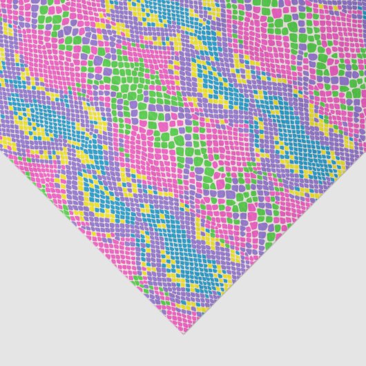 Helle Schlange Muster Decoupage Seidenpapier (Ausschnitt)