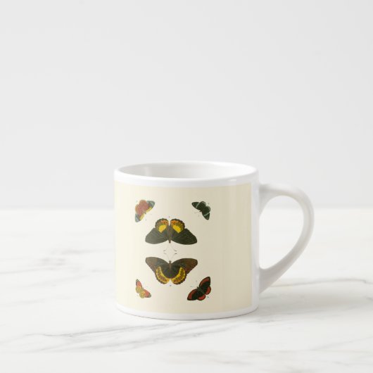 Helle Schmetterlinge von Pieter Cramer Espressotasse (Rechts)