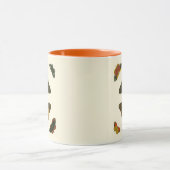 Helle Schmetterlinge von Pieter Cramer Tasse (Zentrum)
