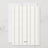 Helle Schneeflocken Urlaubskarte Feiertagskarte (Rückseite)