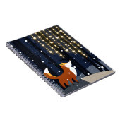 Helle Schnüre Fox und des Sternes im Notizblock (Rechte Seite)